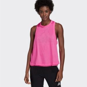 Adidas Sportswear Double Layer Mesh Tank Top